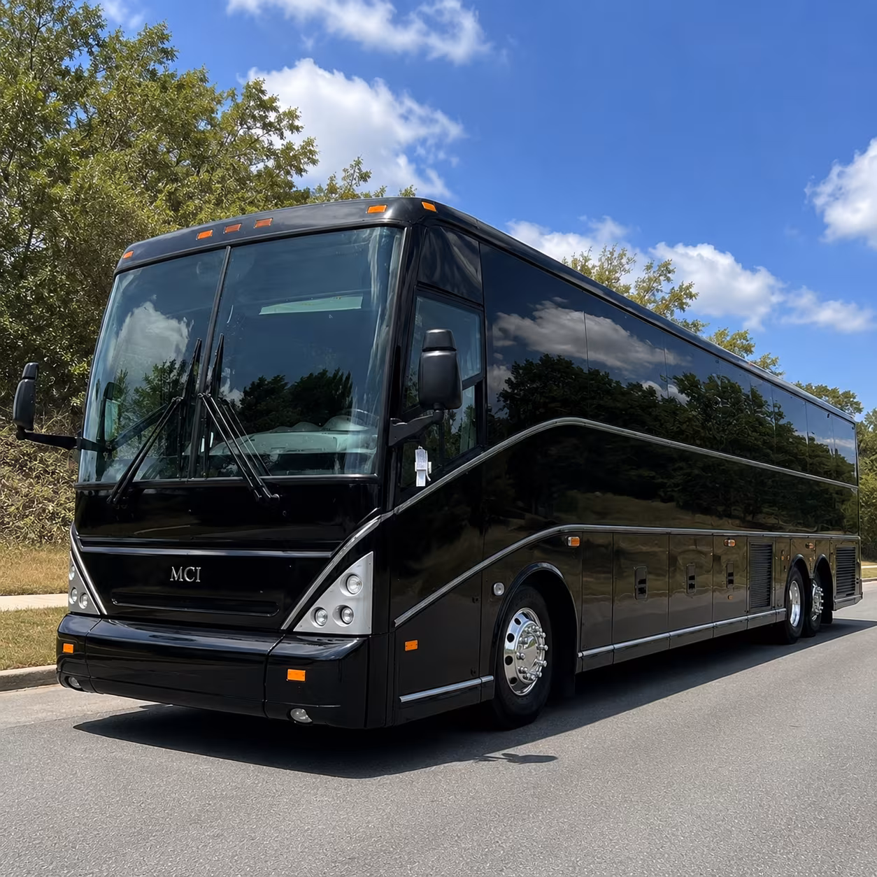 Fargo Airport Shuttle & Transportation party bus exterior