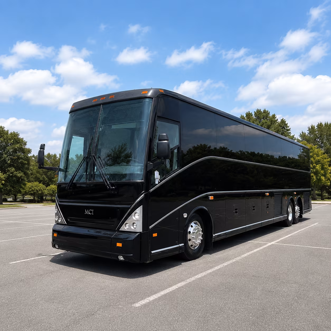 Fargo Airport Shuttle & Transportation party bus exterior