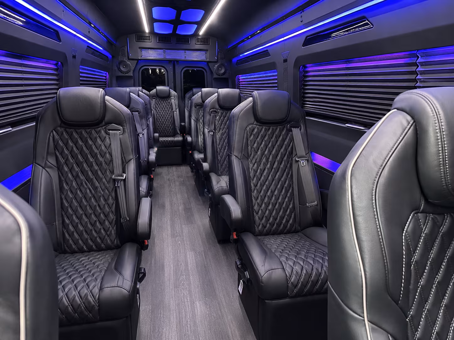 Fargo Airport Shuttle & Transportation party bus exterior