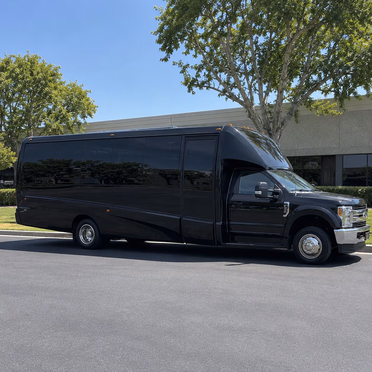 Fargo Prom & Homecoming Transportation party bus exterior