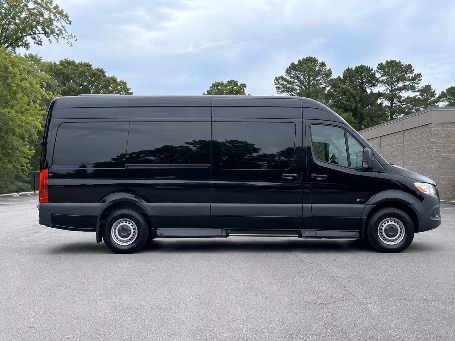 Fargo School Event Transportation party bus exterior