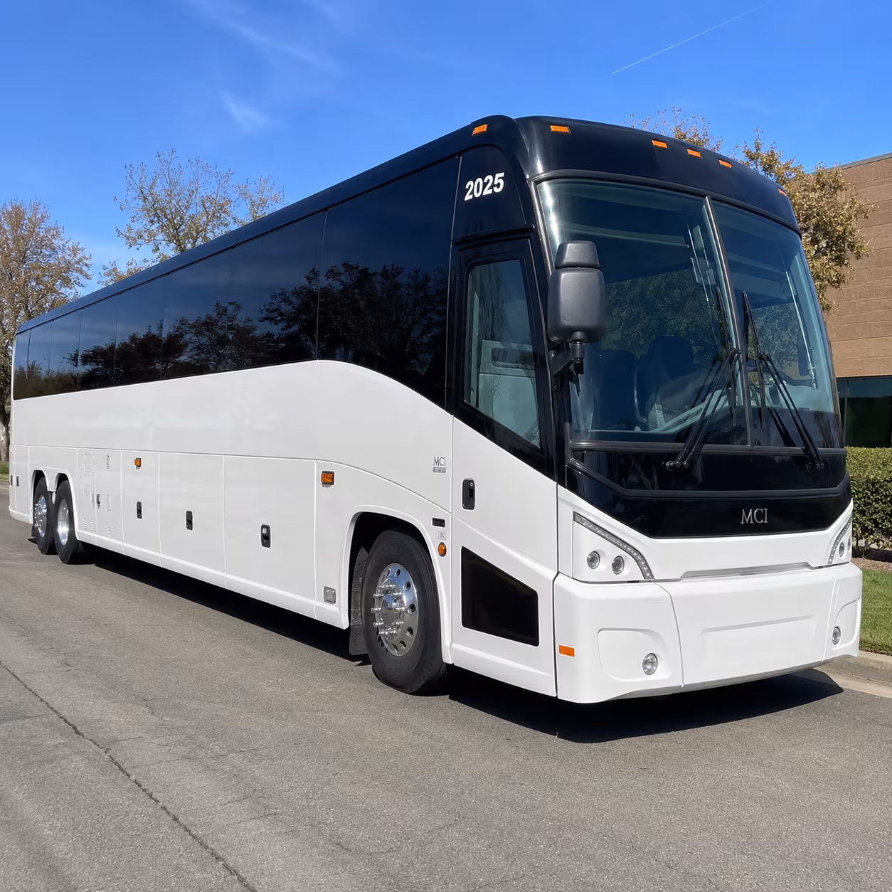 Fargo School Event Transportation party bus exterior