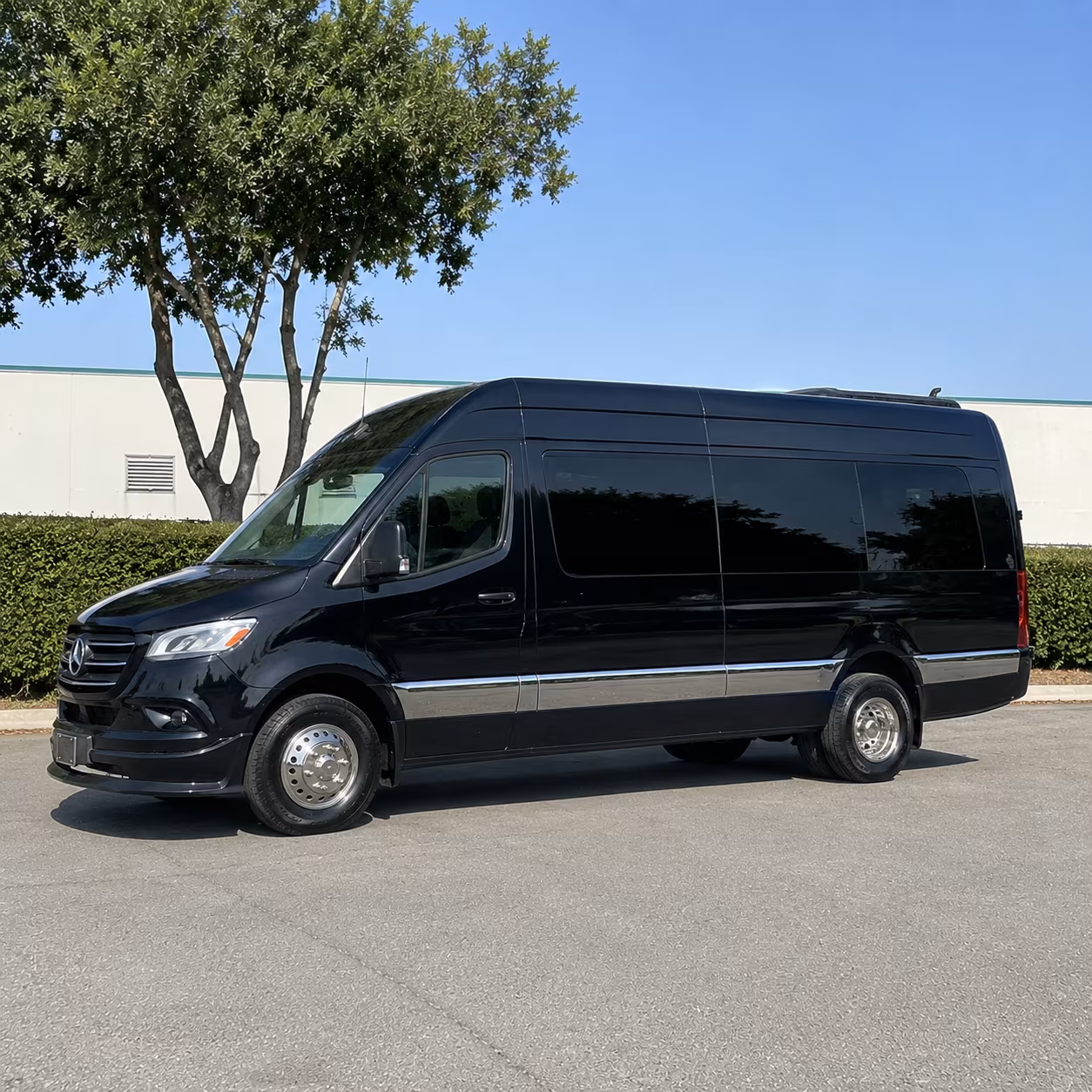 Fargo School Event Transportation party bus exterior