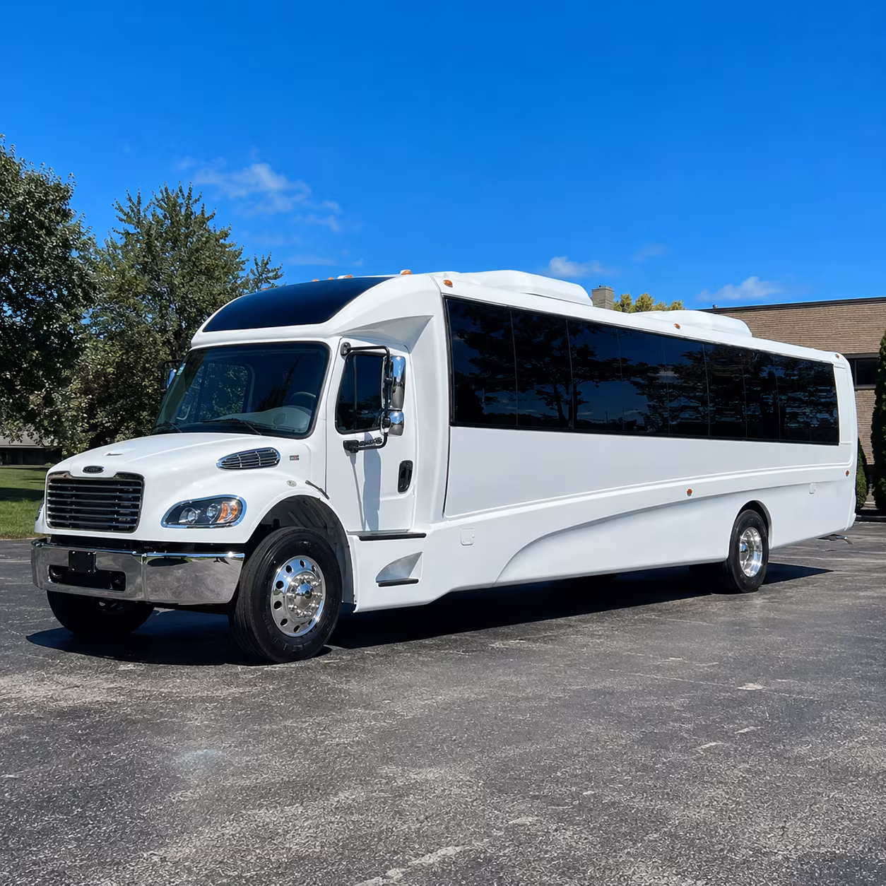 Fargo School Event Transportation party bus interior