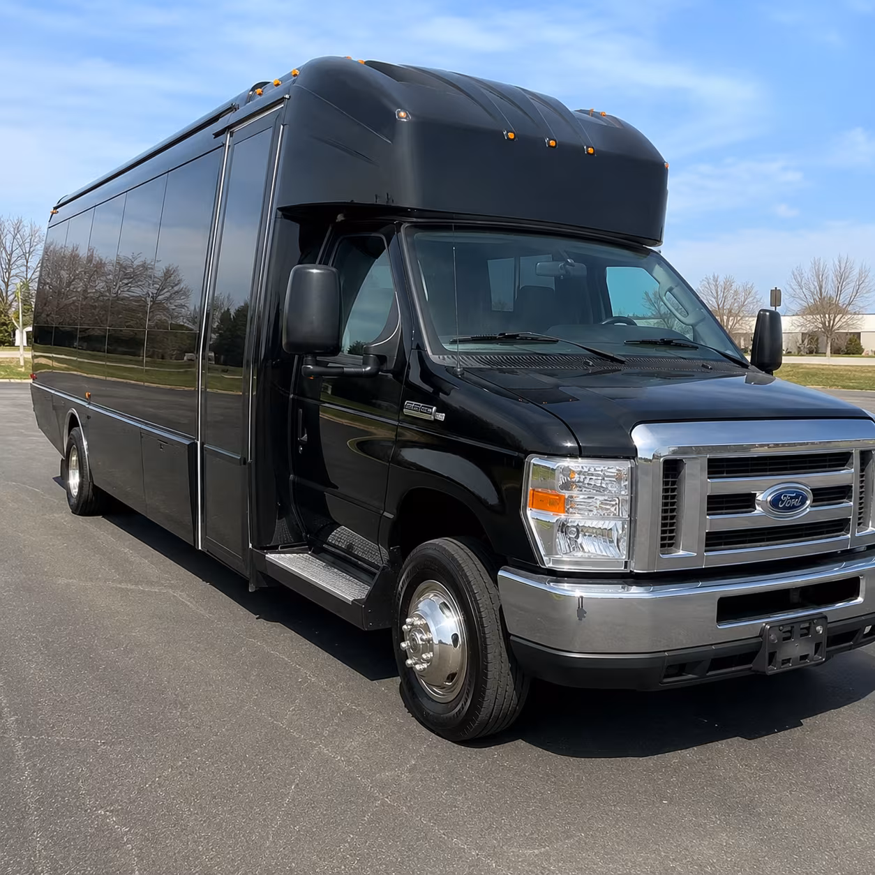 Fargo Sporting Event Transportation party bus interior