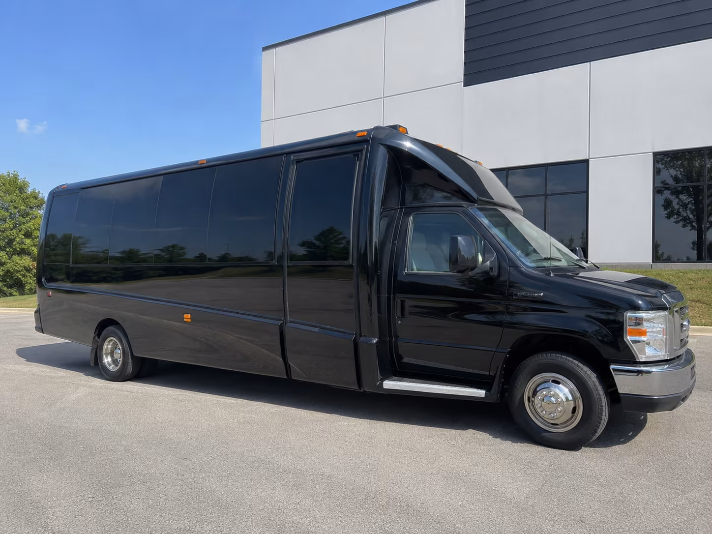Fargo Wedding Transportation onboard seating