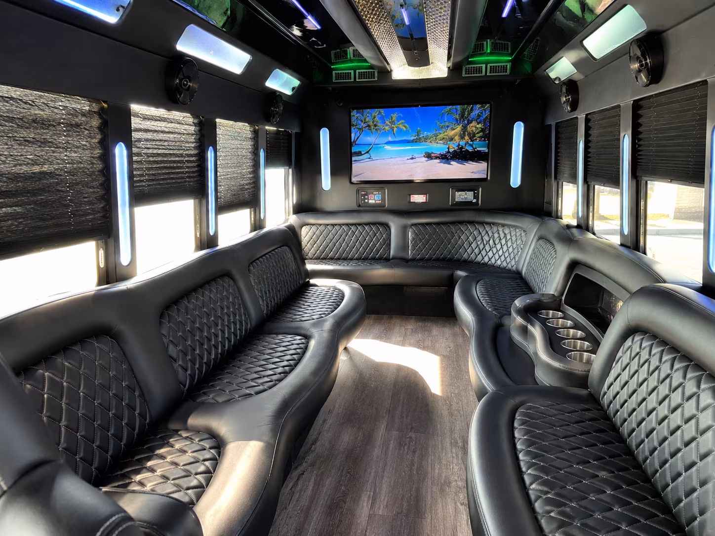 minibus interior