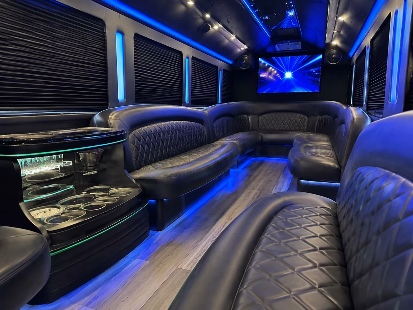 minibus interior